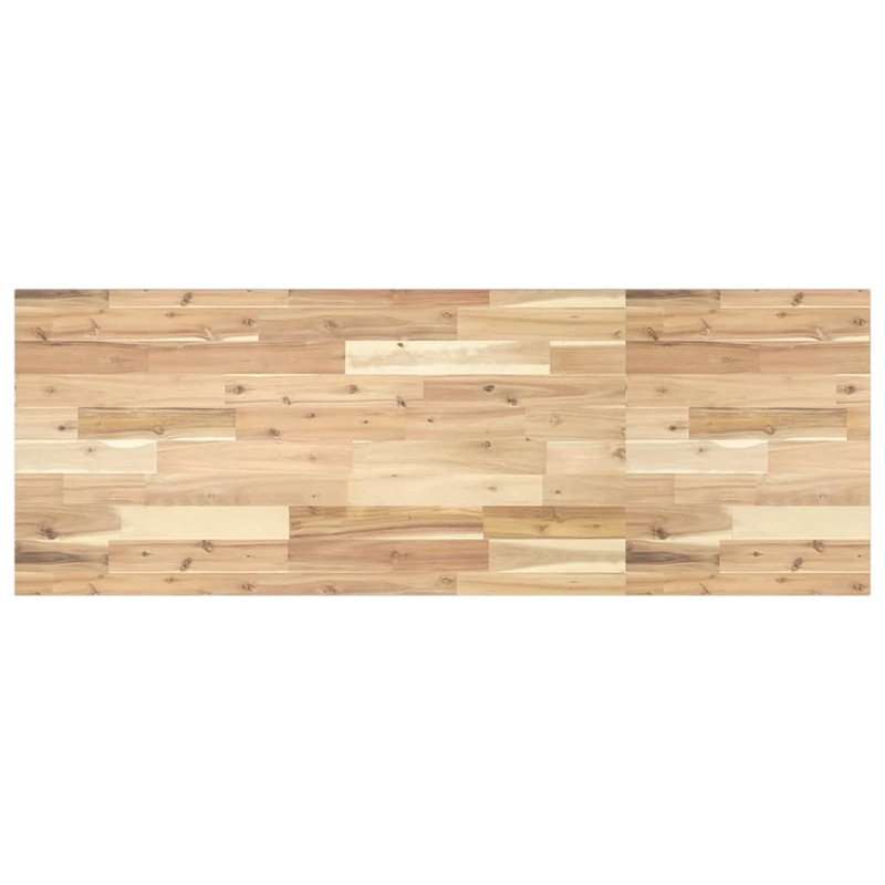  Bathroom Vanity Top 140X50x2 Cm Solid Wood Acacia, Natural