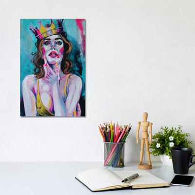 Beauty Queen by Peter Martin - Wrapped Canvas Painting