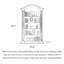 Ornate Arched-Top Traditional Bookcase with Carved Columns