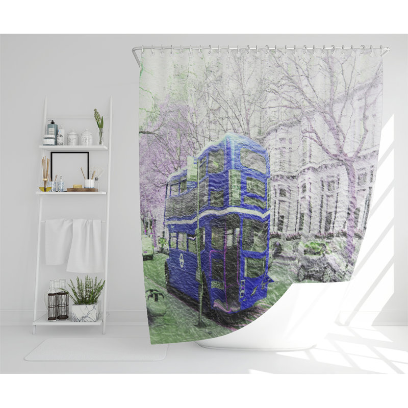 Dimitilde Polyester Shower Curtain Set