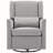 Swivel Recliner Chair with Pillow-1127769760