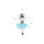 Petite ballerine - impression d'art graphique-52840613-52840603-52840601