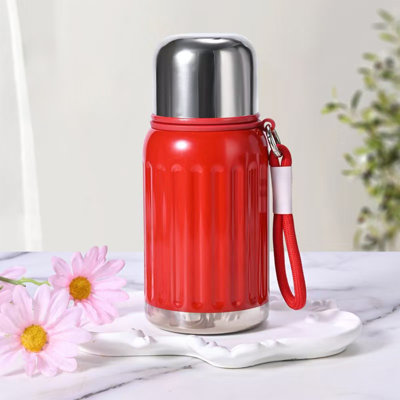 Bouteille d'eau, tasse portative, tasse à café, doublure en acier inoxydable, isolation très longue, bouteille d'eau chaude et froide