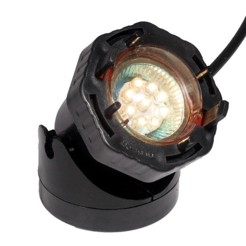 Matte Black Low Voltage Plug-in Integrated LED Spotlight