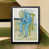 Black Wood Framed