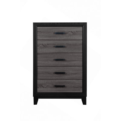 Commode à tiroir, noir Soluto