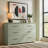 Arkia 47" W 6-Drawer Manufactured Wood Dresser-1083842751