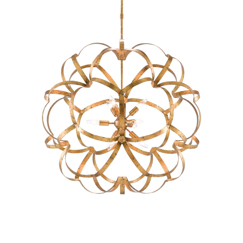 Sappho Orb 9 - Light LED Chandelier