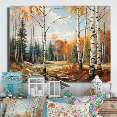 " Birch Wood Seasonal Birch II "