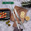 9 Pcs Grilling Accessories, Grill Set Tools, Stainless Steel Material, Bbq Tool Set