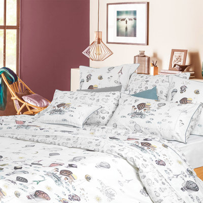 Rogerson Cotton No Pattern Duvet Cover