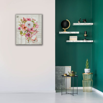  «Bouquet Francais B» par Jean Plout, art mural sur toile