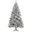 Grand arbre de Noël artificiel enneigé enneigé-1152889295