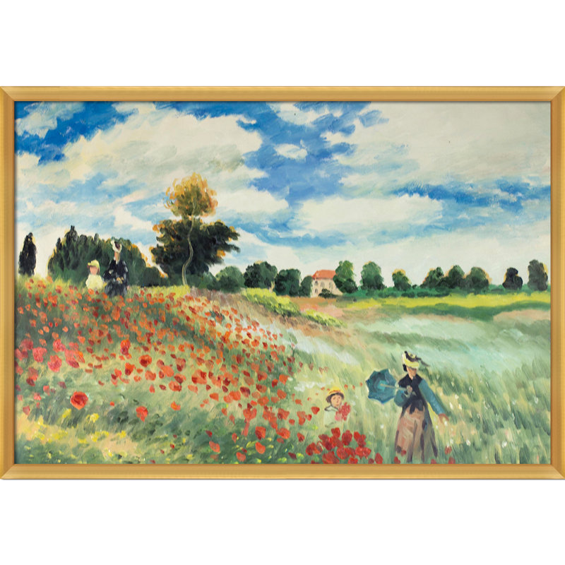 « argenteuil » par claude monet, peinture encadrée