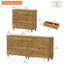 Commode 71 po à 6 tiroirs pour chambre d'enfant, commode 2 en 1 pour chambre d'enfant-1373909642