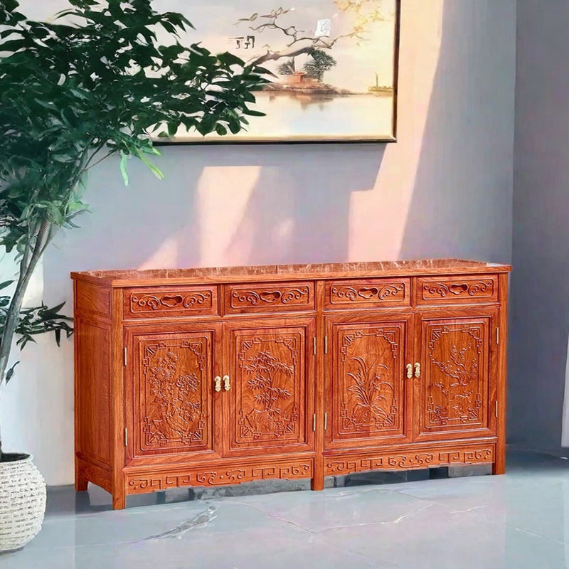 Buffet chinois en bois massif