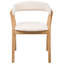 Chares 45cm H Fabric Upholstered Upholstered Back Armchair
