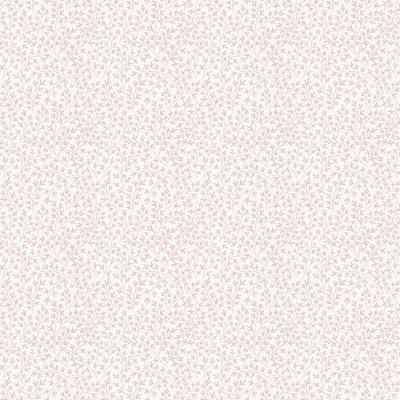 Cottage Chic Small Leaf Trail EcoDeco Material Wallpaper Roll
