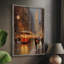 «Christmas Holiday Art», reproduction d'art encadrée - Bois massif-777636018