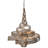 Flow 8-Light Twist Pendant - Hammered Ore-793863624