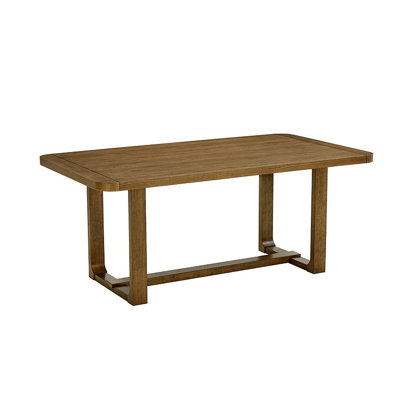 Rectangular Sled Dining Table