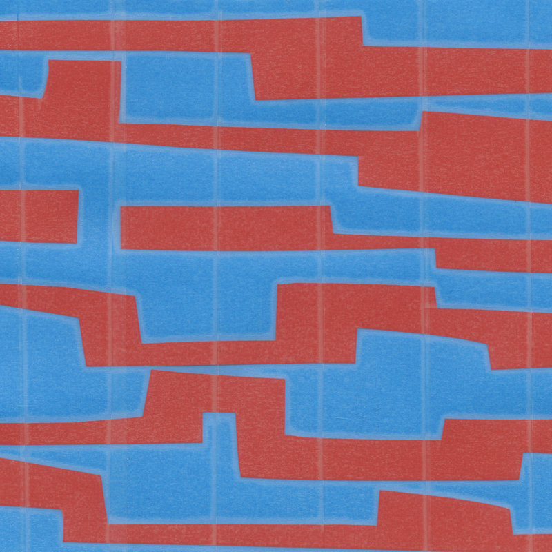 Modern Circuit VIII, 30" H x 30" W x 1.25" D