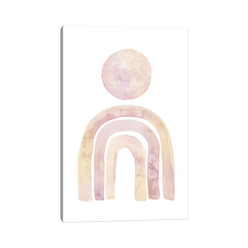 Boho Rainbow by Whales Way - Painting on Canvas, 66.04cm H x 45.72cm W x 3.81cm D, Wrapped Canvas