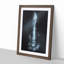 Smokey Electric Guitar - Picture Frame Graphic Art Print-55725800-55725804