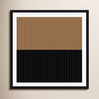 Bresnick "Color Block Lines XXXVI" Print