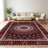 Ethnic-style mandala carpet, soft and easy to maintain, suitable for multiple scenarios, universal for home and commercial spaces, indoor soft furnishing carpet-1641147519