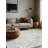 Machine Washable Brown Area Rug-1838013692