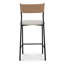 Tabouret de comptoir Rachelle - blanc