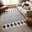 Loop-De-Loop Moroccan Synthetic Area Rug-57329379