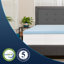 Surmatelas en mousse à mémoire de forme hypoallergénique et infusée de gel 2 po Addilynn-1876905308