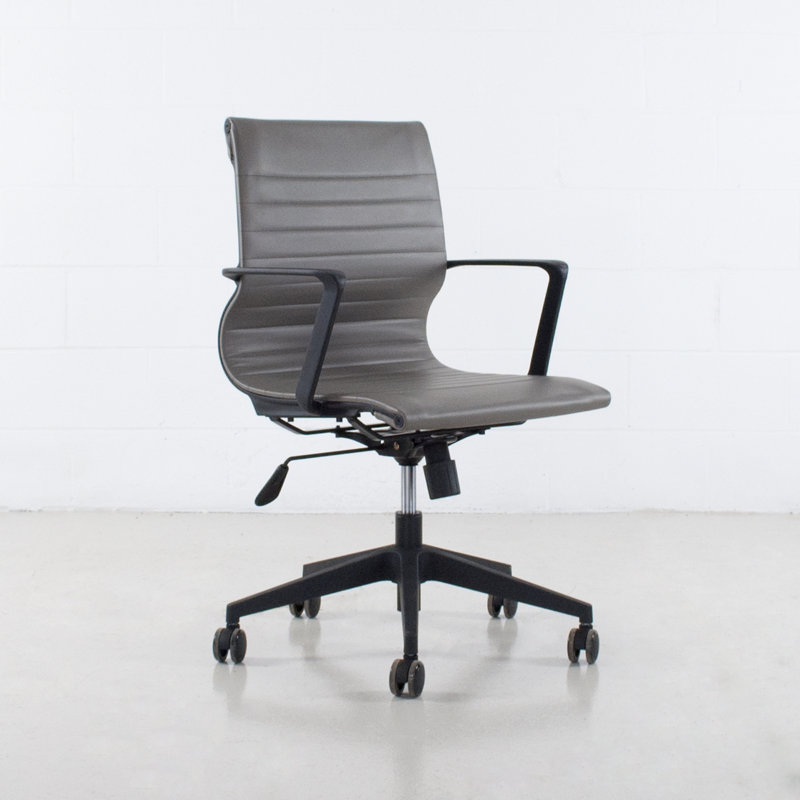 Fauteuil de conférence ergonomique Bolden, Gris / Taupe