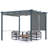 Aoodor Aluminum Pergola with Canopy-90610977-92371646