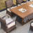 Arrika Wicker 6 - Person Patio Conversation Set with Cushions