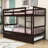 Keyen Convertible Twin Over Twin Wood Bunk Bed With Twin Trundle-1321528893