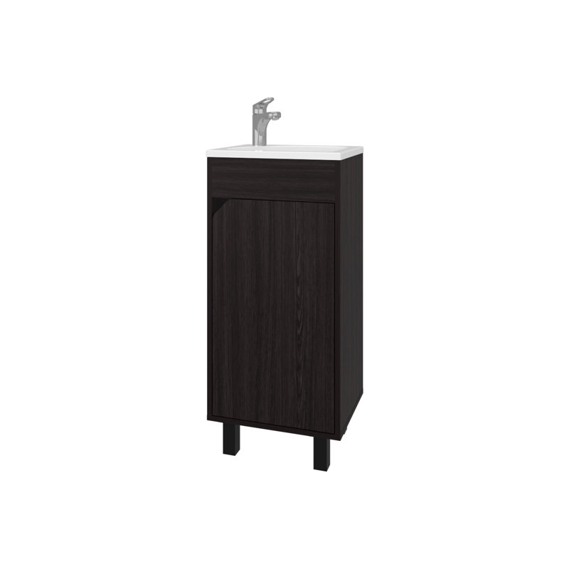 Quartzsite Bathroom Vanity, Wengue