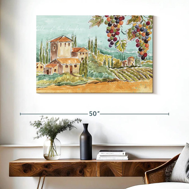Brise toscane Alvord sans coquelicots, H 26 po x l 39 po