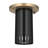 Ruehl 5.50 inch 1Lt Flush Mount in Black-126562282