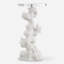 Uttermost Remnant White Stone Drink Table
