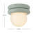 Lark Noa Extra Small Convertible Flush Mount-977977164