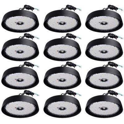 200 W à DEL, UFO à DEL, luminaire de garage commercial, lumière du jour 5000K