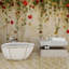 Jardin suspendu romantique - murale florale de vigne-573758416