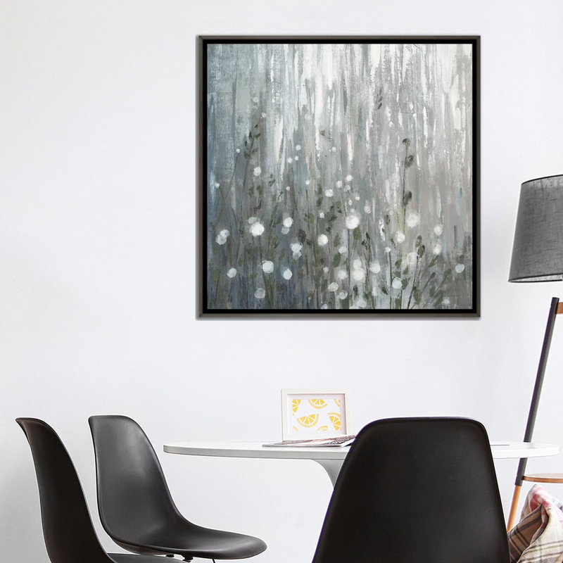«August Branches» par Silvia Vassileva - impression, H 37 po x l 37 po x P 1,5 po, Dark Rustic Wood Framed, Aucun mat