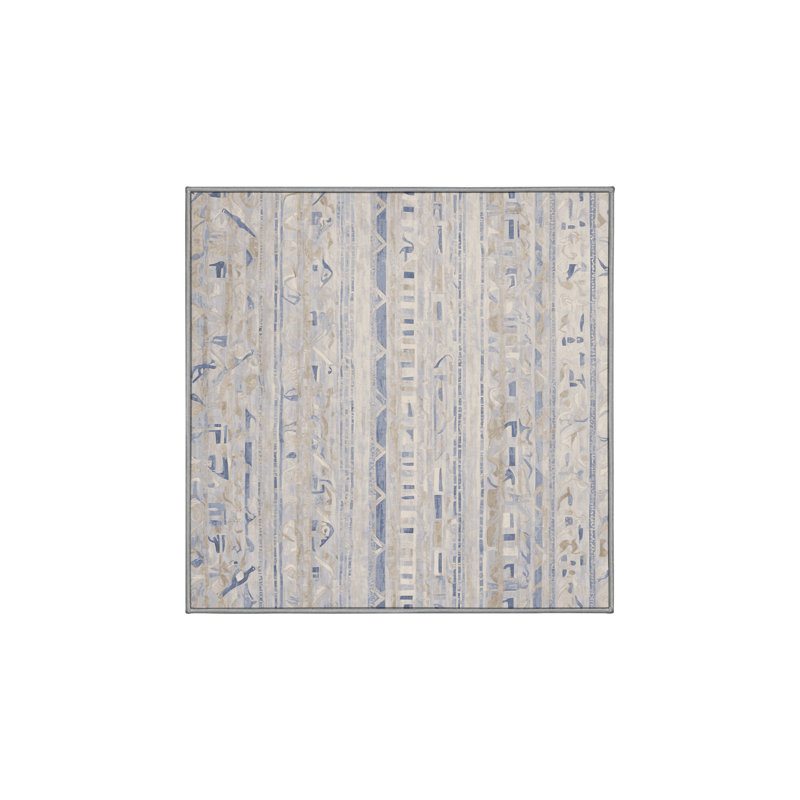 Tapis gris lavable à la machine