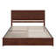 Lit plateforme en bois massif avec pied de lit et gigogne Lamarkus-1602347298-1549522052