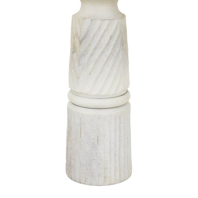 Glass Candle Holder, 30cm H x 10cm W x 10cm D