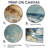 Santoro - Palms & Palm Trees Wall Decor Set-107215744